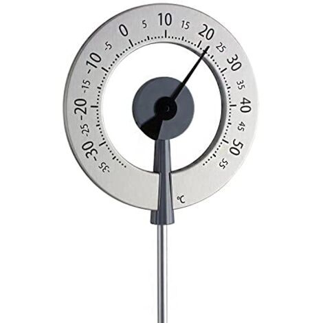 Termometro da giardino TFA Dostmann Lollipop argento 12.2055.10