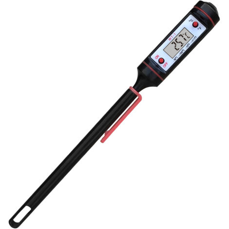 Termómetro de cocina Digital profesional barbacoa agua aceite cocinar carne comida 304 herramientas de sonda de acero inoxidable