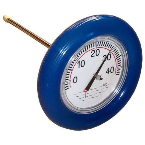 Termómetro de piscina de anillo azul, termómetro de piscina de anillo azul para piscina