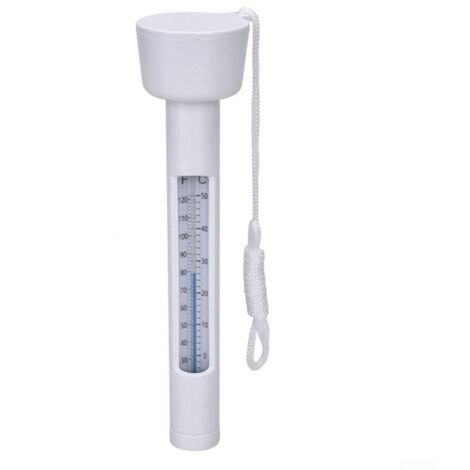 Termómetro de piscina, termómetro portátil flotante para fuente de spa, para piscina, spa, piscina