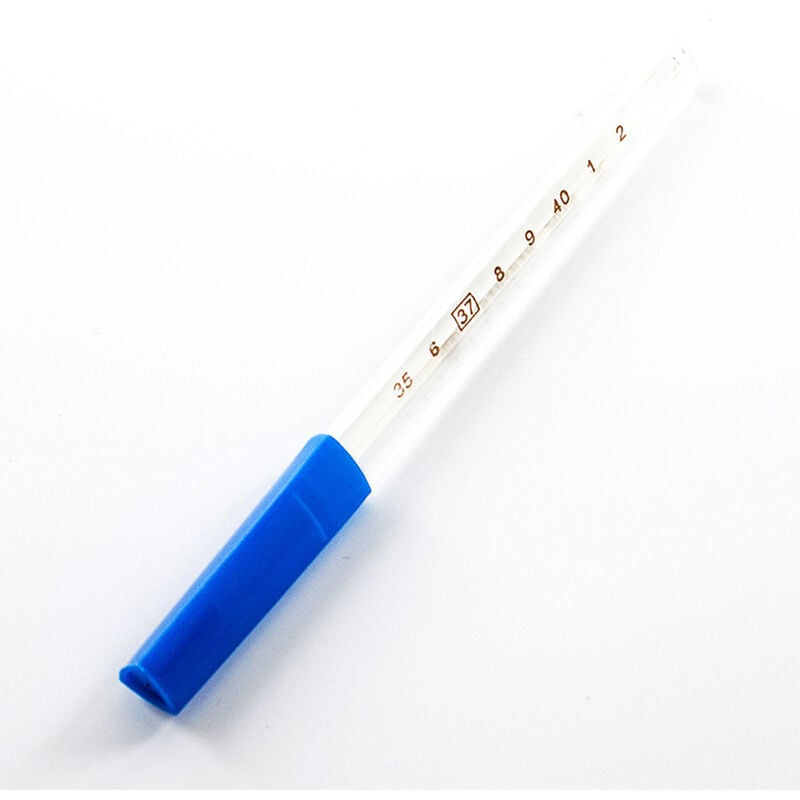 

Termometro de vidrio, termometro triangular de mercurio, escala transparente, para uso oral en axilas