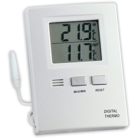Termometro di misurazione -50 a 70°C / -10 a 60°C H85xL60xP15mm Ku.
