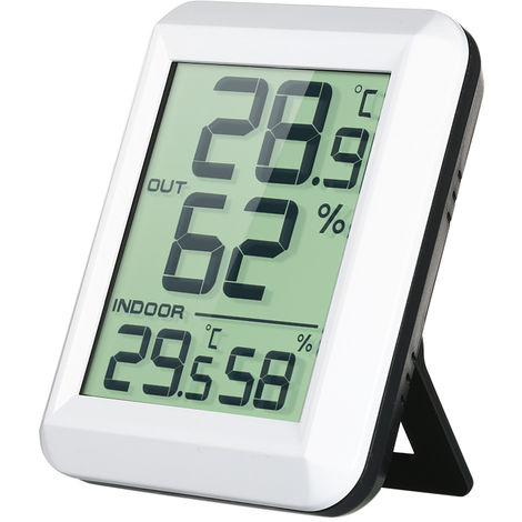 Termometro digital higrometro, monitor de temperatura y humedad °C/°F