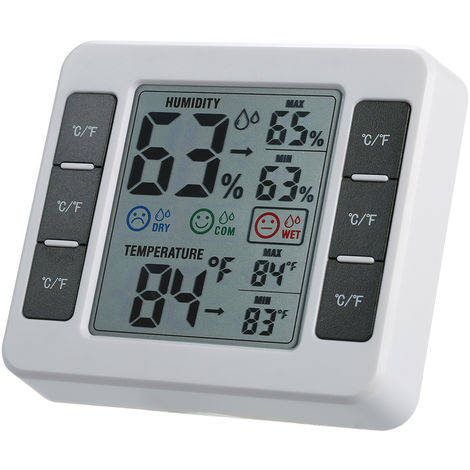 Termometro digital higrometro, ℃ / ℉, termohigrometro