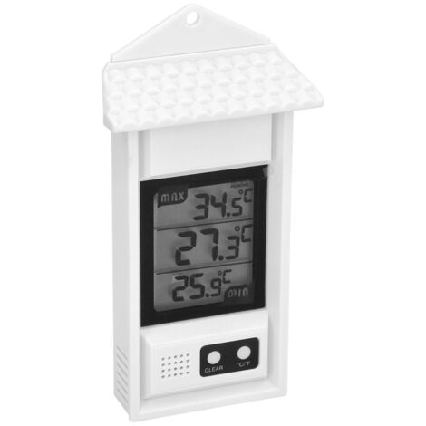 Termometro Digital Interiores / Exteriores Con Indicador De Temperatura Maxima y Minima