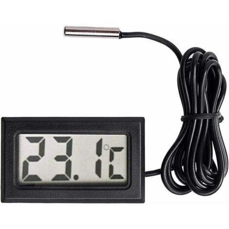 Termómetro Digital LCD , Sensor de Temperatura -50°C a +110°C