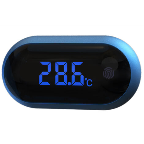 Termómetro digital para acuario con pantalla táctil LED, monitor de temperatura de alta precisión para acuarios de agua dulce y reptiles de agua salada.