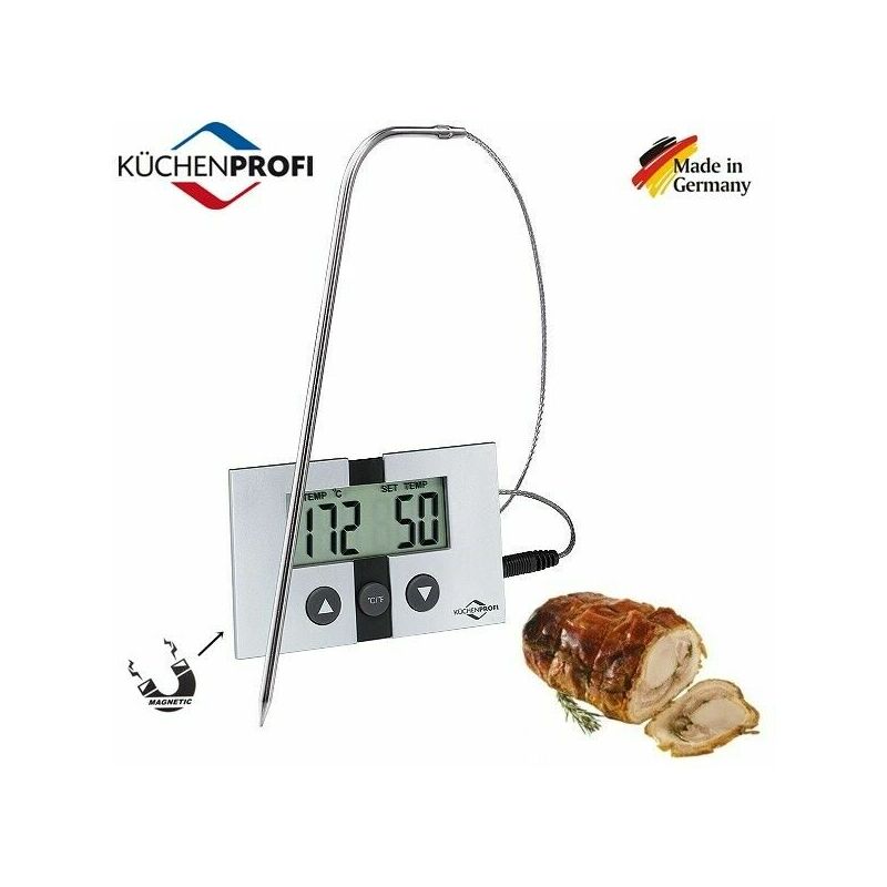 Image of Termometro Digitale A Sonda X Carni Programmabile - Forno E Barbecue Kuchenprofi