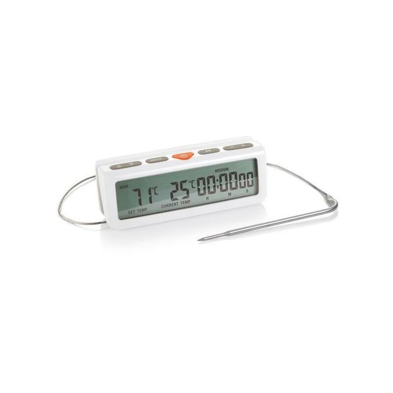 Image of Termometro digitale da forno con timer accura Tescoma