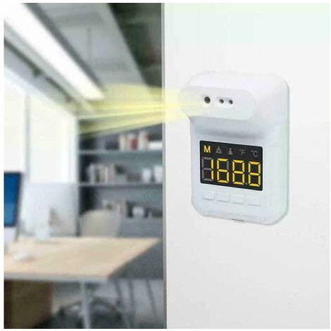 Termometro digitale infrarossi automatico da parete termoscanner k3s