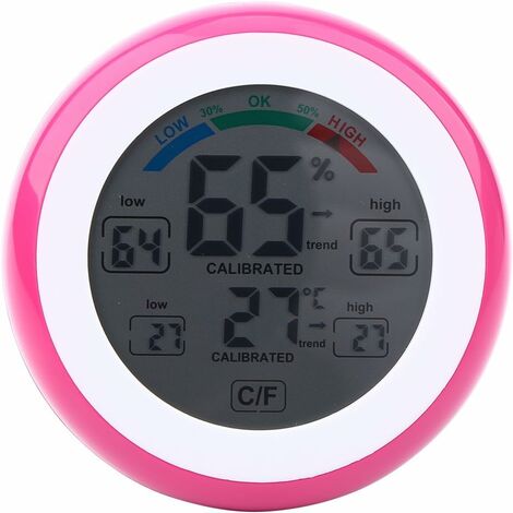Termometro digitale LCD Termometro Igrometro Termometro elettronico wireless Misuratore di umidità ℃/℉ Temperatura e umidità