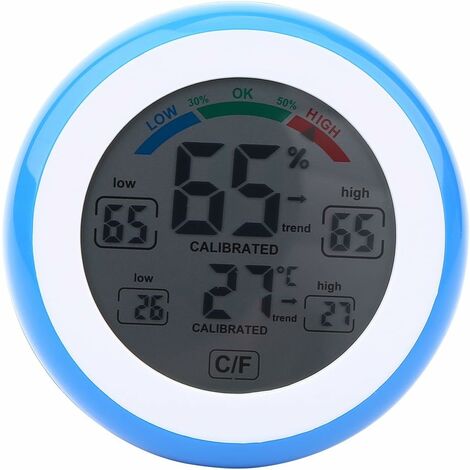 Termometro digitale LCD Termometro Igrometro Termometro elettronico wireless Misuratore di umidità ℃/℉ Temperatura e umidità