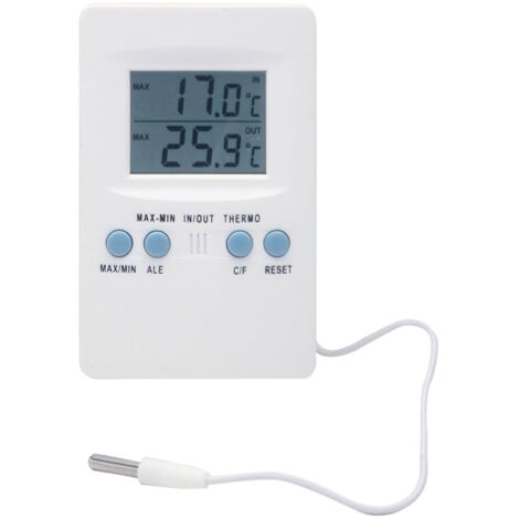 Termometro digitale Oryx con sensore e display 11 cm.