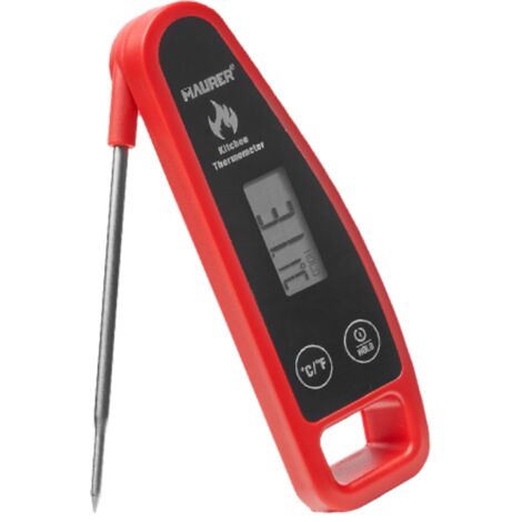Termometro digitale per barbecue maurer max 300°c - c010055101