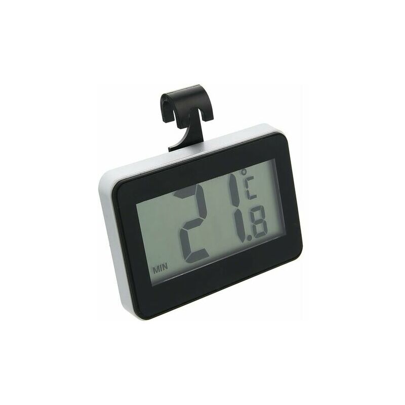 Image of Termometro digitale per frigorifero con termometro, termometro digitale per congelatore impermeabile con display LCD di facile lettura (da appendere,