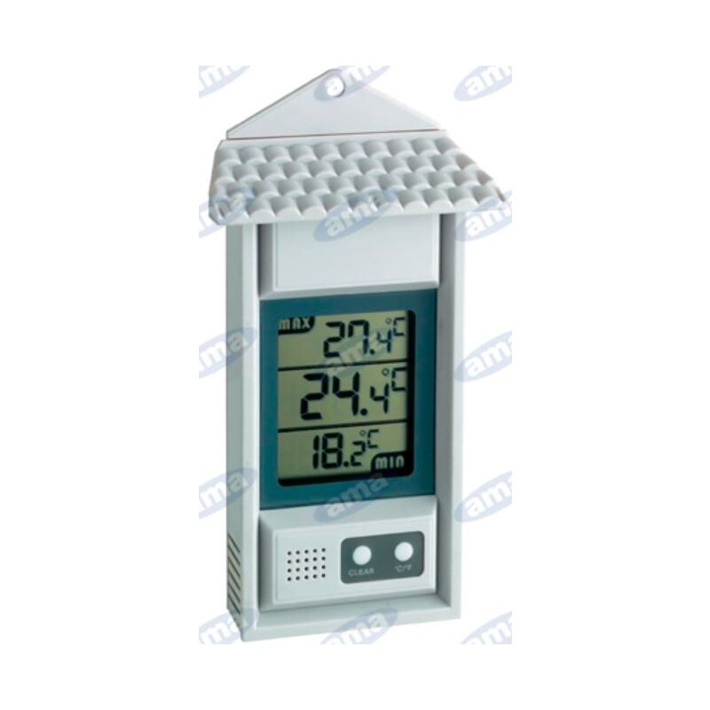 Image of Termometro digitale per interni / esterni in abs -50 +70 ° MIN / MAX - 95814
