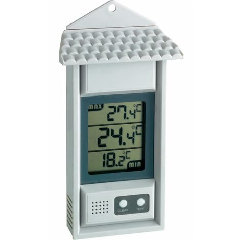 Termometro digitale per interni/esterni in ABS -50+70°C