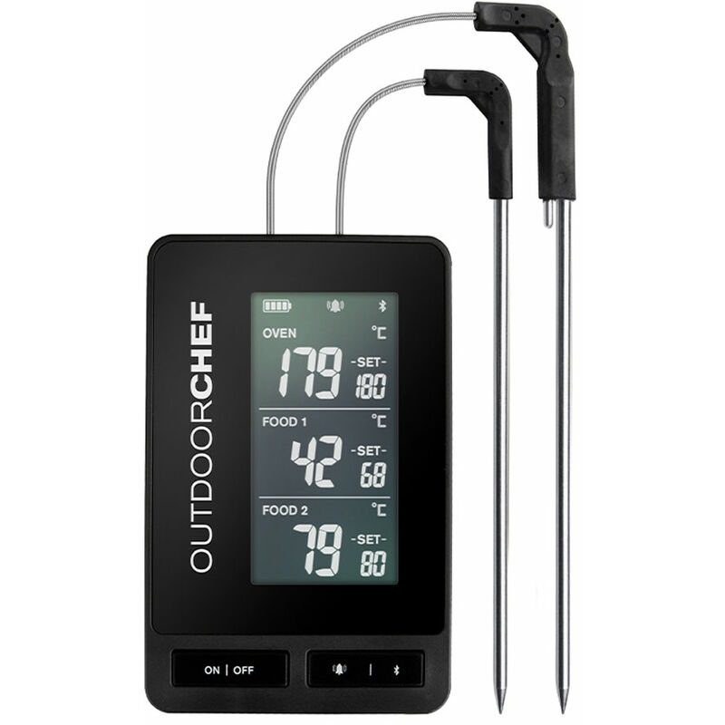 Image of Termometro per Barbecue Bluetooth Cellulare Gourmet Check Pro Outdoorchef