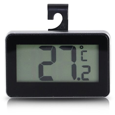 Termometro elettronico domestico di alta precisione Termometro del frigorifero del frigorifero del gel del gel termometro del gel (nero)