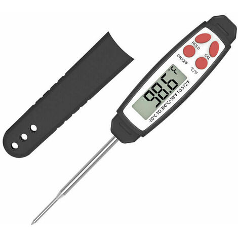 Termometro elettronico online LangRay Indicatore della temperatura dell'acqua Temperatura dell'olio da cucina Temperatura dell'olio per barbecue Termometro da forno -50 300 ℃