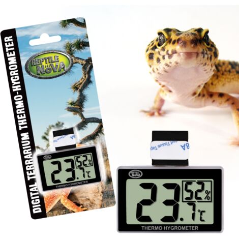 Termómetro Higrómetro Digital DIG THERMO HIGROMETER Reptile Nova