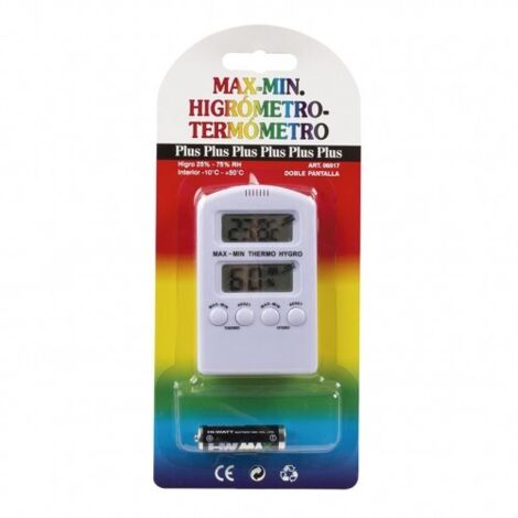 TERMOMETRO HIGROMETRO DIGITAL PLUS - EHLIS