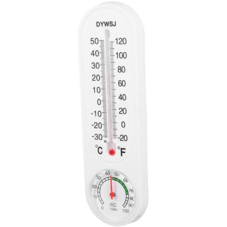 Termometro igrometro digitale compatto per interni con display chiaro per un monitoraggio accurato dell'umidità della temperatura nella sauna dell'ufficio