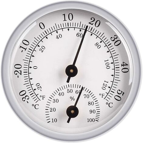 Pratico PRO PORTATILE accurate Analogico Igrometro-Misuratore di umidità interni esterni 