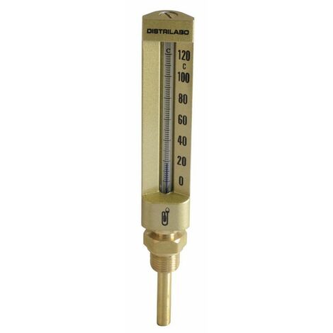 Termometro industriale diritto 0/120°C - DIFF