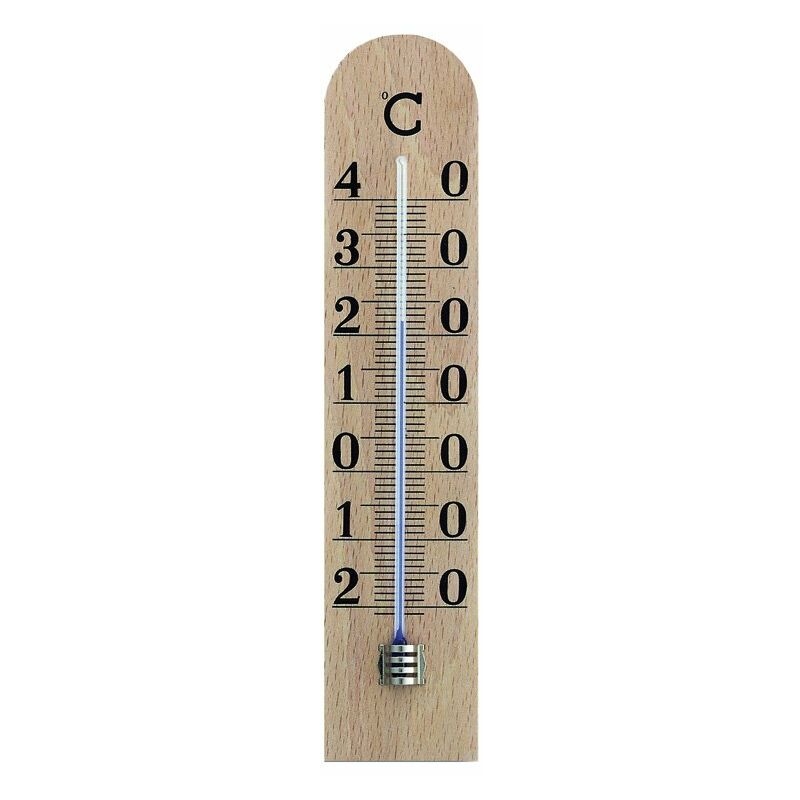 

Termómetro Interior Madera. 25 Cm