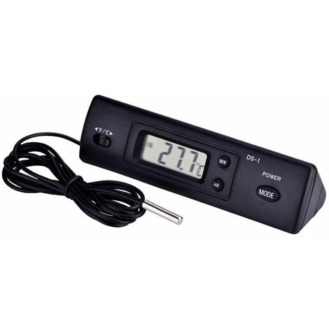 50LB Reptile Pet Thermometer Hygrometer LCD Digital Temperature