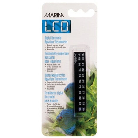Termómetro LCD para acuarios Marina