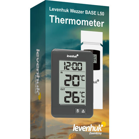 Termometro Levenhuk Wezzer BASE L70 con proiettore e orologio