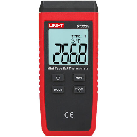 Termometro Mano 1300ºc Sonda K Y J Uni-t Ut320a Ut320a