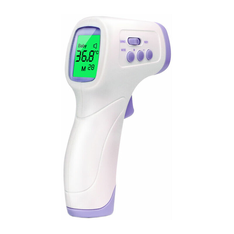 Image of Fortuneville - Termometro medico Termometro digitale senza contatto per adulti e con termometro frontale lcd,
