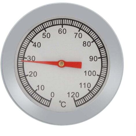 Termómetro para barbacoa, pizza, parrilla, termómetro, medidor de temperatura de 120 °C para cocinar en barbacoa.