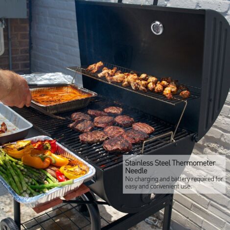 Termometro per barbecue in acciaio inox, Attrezzi per barbecue, Termometro per barbecue, Indicatore di temperatura