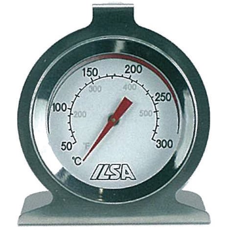Termometro analogico da forno in alluminio