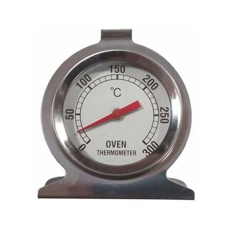 Termometro per forno forni fumi 120° c Ø 80 mm con gambo posteriore l 5