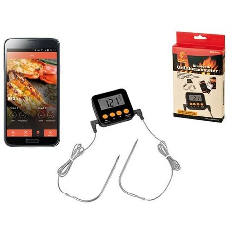 Termometro per Grigliare con 2 sensori Bluetooth GMR