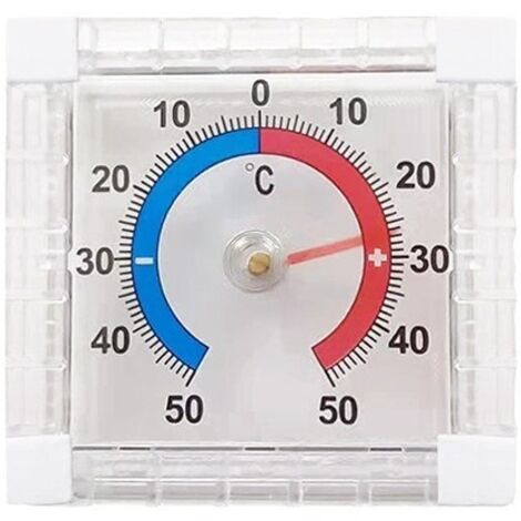 Termometro per interni/esterni con display a codice colore