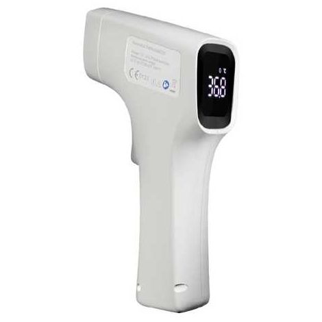 Termometro rilevazione temperatura corporea a distanza - digitale - senza contatto - uso medico classe 2