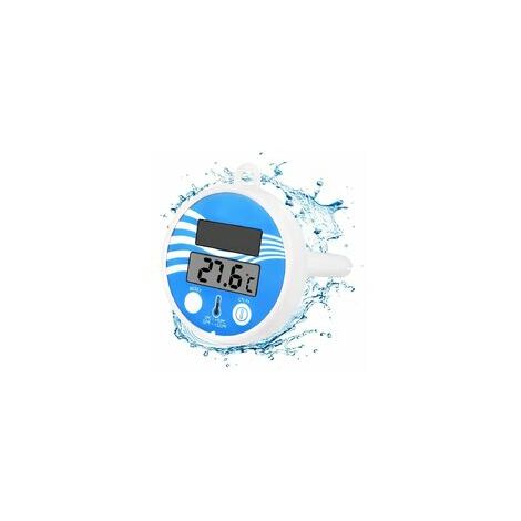 Termómetro Solar Flotante Para Piscina MINKUROW - Termómetro Digital Solar Irrompible Fácil De Leer - Para Todas Las Piscinas, Spas, Jacuzzis Y Estanques