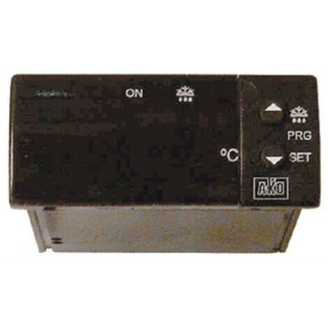 Termometro/Termostato 1 rele c/sonda NTC -50/99ºC
