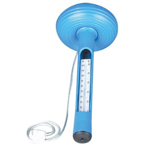 Termometro Tubolare Galleggiante per Piscina, Termometro a Sfera Galleggiante, blu