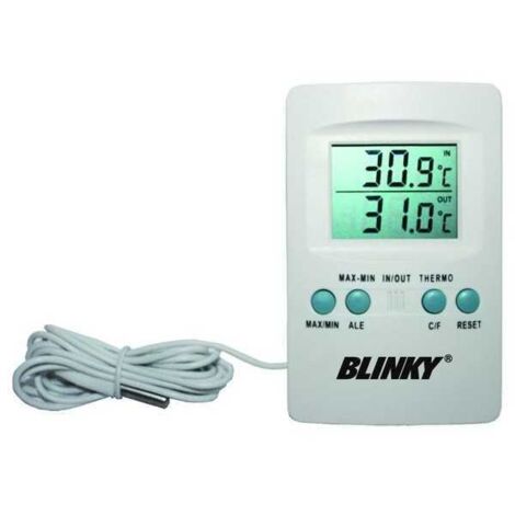 Termómetros Digitales Vigor Mod. Duo con Sensor Interno/Externo