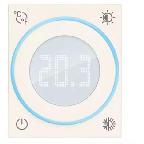 Termostato a rotella vimar linea iot 2 moduli bianco - 30810.b