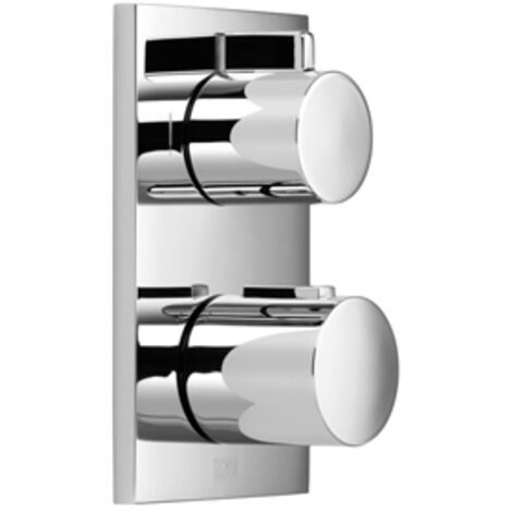Termostato ad incasso Dornbracht con controllo di flusso a due vie, installazione in kit, 36426670, colorazione: Champagne - 36426670-47