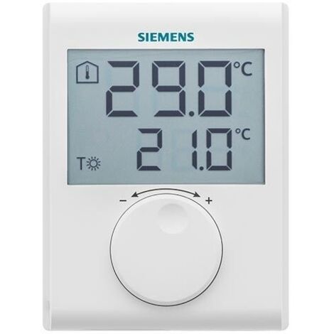 Termostato ambiente con schermo LCD