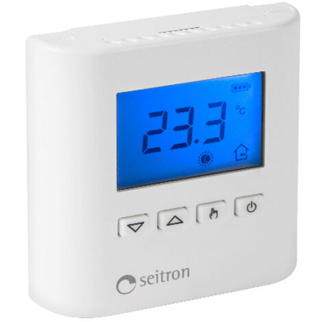 Termostato ambiente digitale a batterie TAD02B Seitron